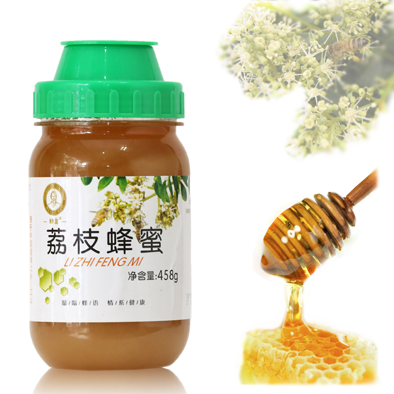 江山荔枝蜜 蜂蜜纯天然农家自产成熟原蜜 美容养颜100%纯蜂蜜